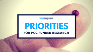  Fund your anti-doping research : PCC Research Priorities